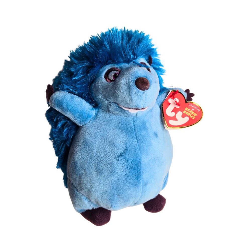 TY Beanie Baby 6" CUATRO Hedgehog (Ferdinand) Plush Stuffed Animal w/ Heart Tags
